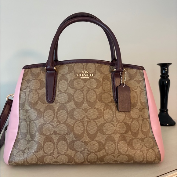 Coach Handbags - Coach Colorblock Signature Margot Carryall